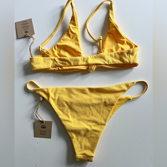 TOAST knot bikini top string bikini bottoms - Picture 3 of 3